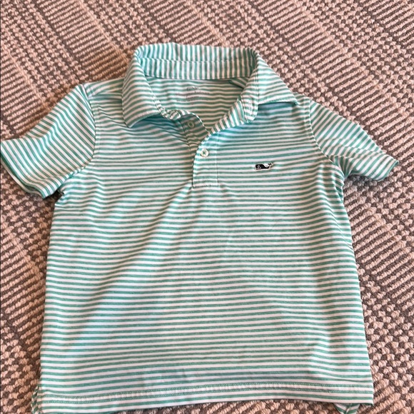 Vineyard Vines Other - Vineyard Vines Blue and White Striped Polo Shirt